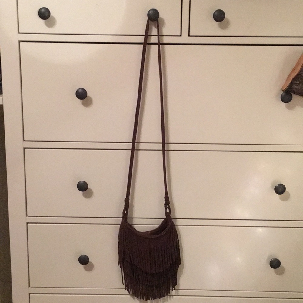 Fringe purse